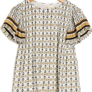 New: Maje women pleated tunic top in size 3